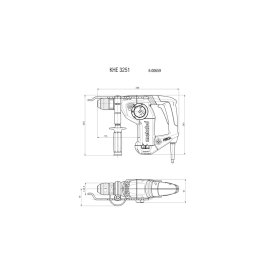 Kombihammer KHE 3251 (600659000) Metabo