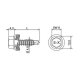 100 Stk. Bohrschrauben E-X BOHR RS 14 4,8 x 20 mm