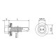 100 Stk. Bohrschrauben E-X BOHR 3 16 6,3 x 25 mm