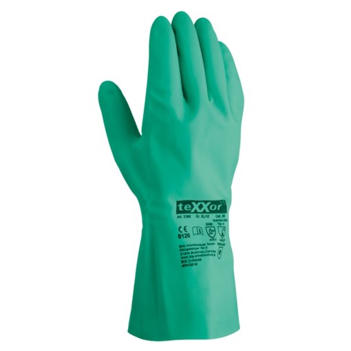 12 Paar Chemikalienschutzhandschuh Nitril teXXor® 2360 Größe XXL