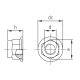 Flanschmuttern selbstsichernd ohne Sperrverzahnung DIN 6926 A2