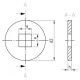 50 Stück U-Scheiben DIN 440 Form V Edelstahl A2 11,0 mm