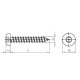 1000 Stück Linsenblechschrauben ISO 14585 A4 Torx 4,8 x 16