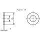 250 Stück Scheiben Form R DIN 440 galv. verzinkt 11 mm