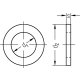 100 Stück Passscheiben DIN 988 8 x 14 x 0,2