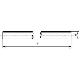 1 Stück Gewindestange DIN 976 10.9 blank 1m M22