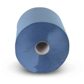 Putztuchrolle blau á 1000 Blatt 36x33 cm 3-lagig 