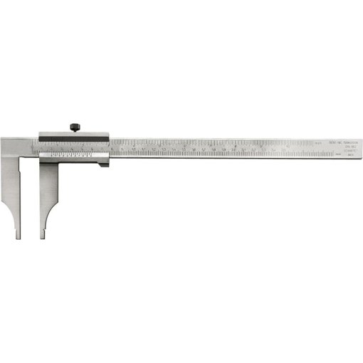 Werkstattmessschieber mit Messerspitzen, Feineinstellung 500x150mm FORUM