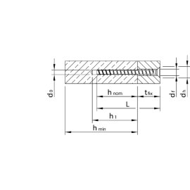 200 Stück Betonschrauben MULTI-MONTI-plus F, Senkkopf, T-Drive, verzinkt blau 5x30 mm  