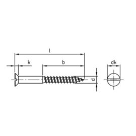 Holzschrauben DIN 97 A2 6,0x40