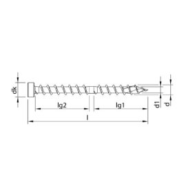 100 Stück HECO-TOPIX-plus CombiConnect 6,5 x 100