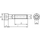 100 Stück Zylinderschrauben DIN 912 / ISO 4762 10.9 blank M12 x 35