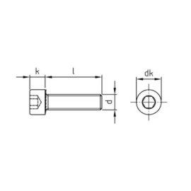 200 Stück Zylinderschrauben ISO 4762 A2 Sperrverzahnung M8 x 20