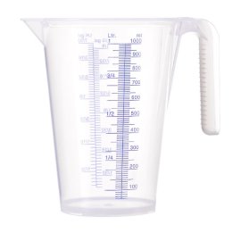 PRESSOL Messbecher Polypropylen transparent 1 l