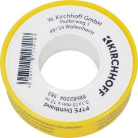 PTFE-Gewindedichtband weiß