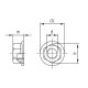 Flanschmuttern ohne Sperrverzahnung DIN 6923 A2