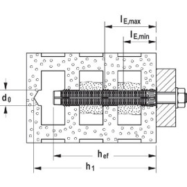 Fischer Siebhülse FIS H K