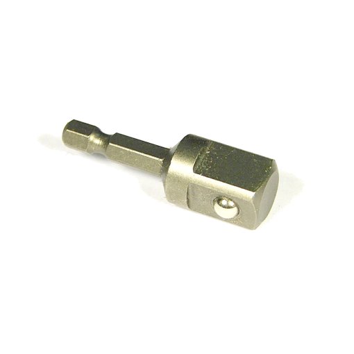 Adapter, 1/4" Sechskant-Antrieb 3/8" Vierkant-Abtrieb 50 mm