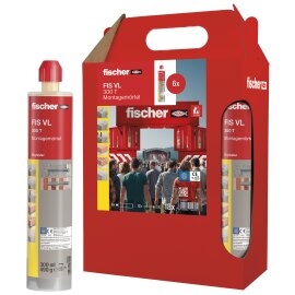 fischer® - SixPack Montagemörtel FIS VL 300 T