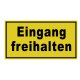 Eingang freihalten